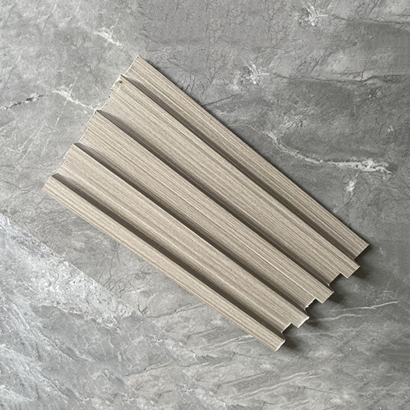 تزئینات دیواری WPC slatted پانل دیوار در فضای باز منبت سه بعدی